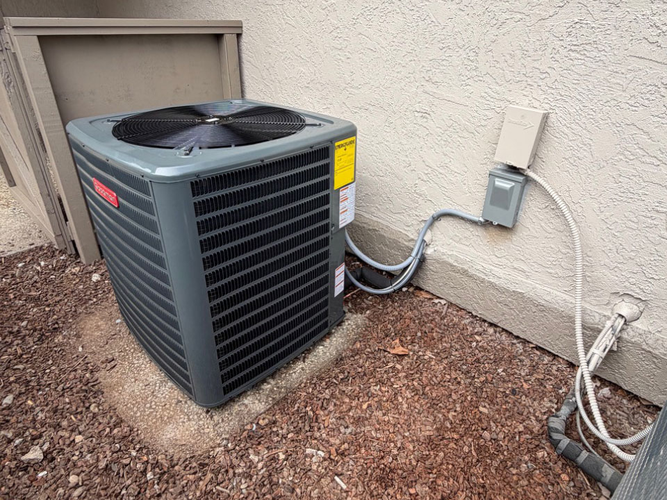 First Home Ac Unit Before & After - DJ's Heating and Air Conditioning
